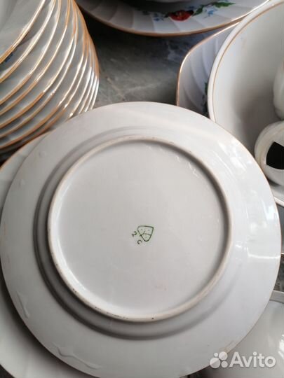 Столовый сервиз на 12 персон СССР