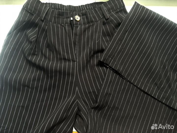 Брюки классические широкие