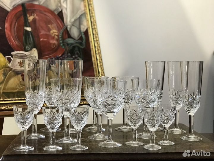 Хрустальные фужеры лзхс