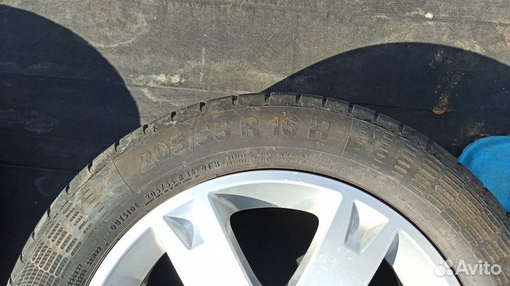 Колеса в сборе r16 летние