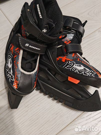 Коньки детские раздвижные 26-30