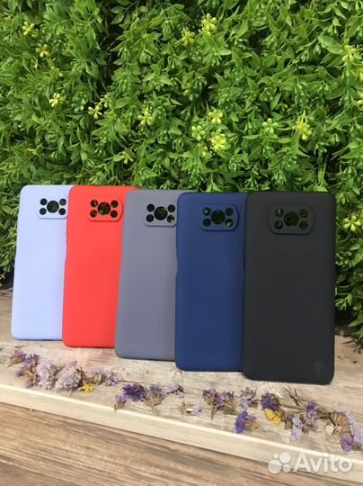 Чехол силиконовый Xiaomi Pocophone x3/x3pro