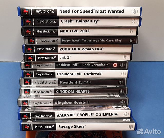 Лицензионные игры ps2