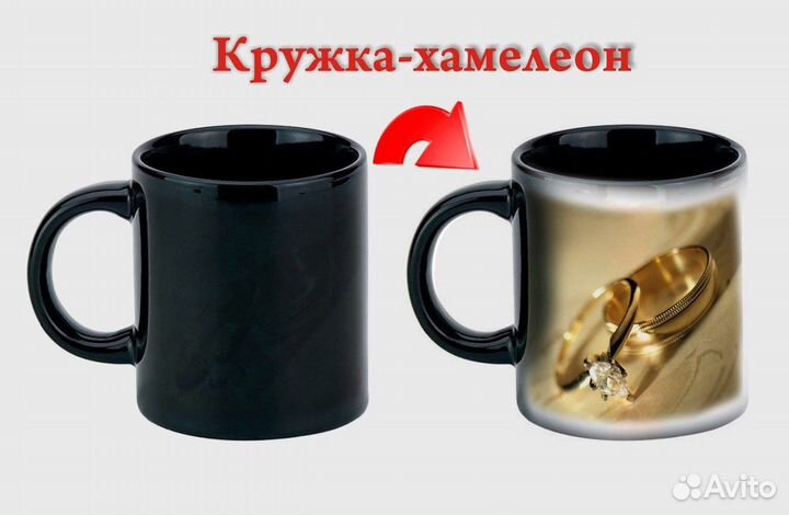 Кружка хамелеон