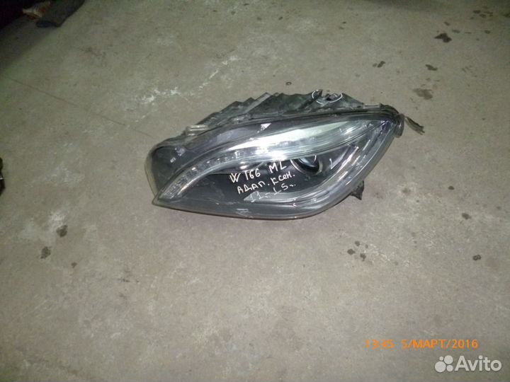 Фара левая адаптивная оригинал Мерседес ML W166
