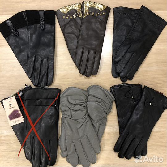 Перчатки кожанные