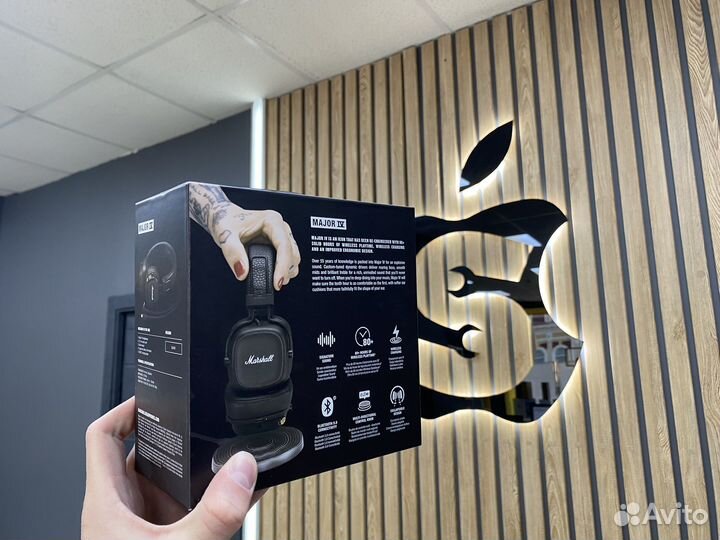 Новые наушники Marshall major 4 Black