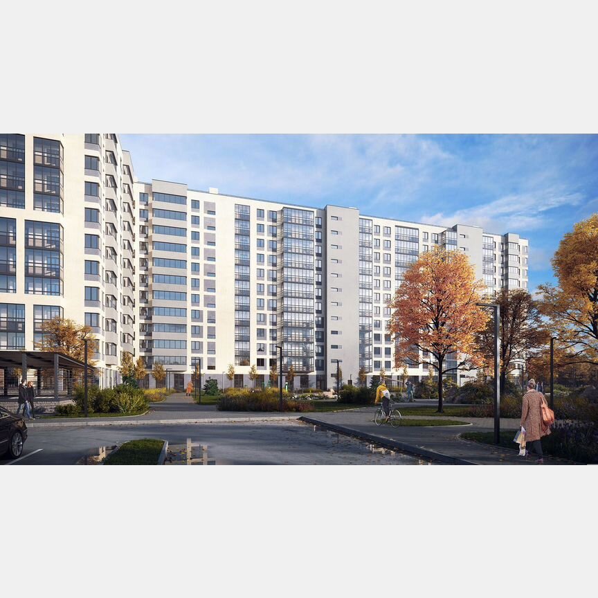 Квартира-студия, 30,3 м², 1/12 эт.