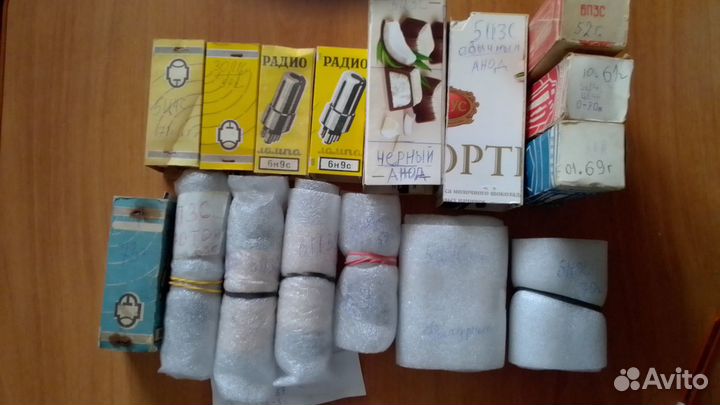 Радио-Лампы с хранения и коллекции