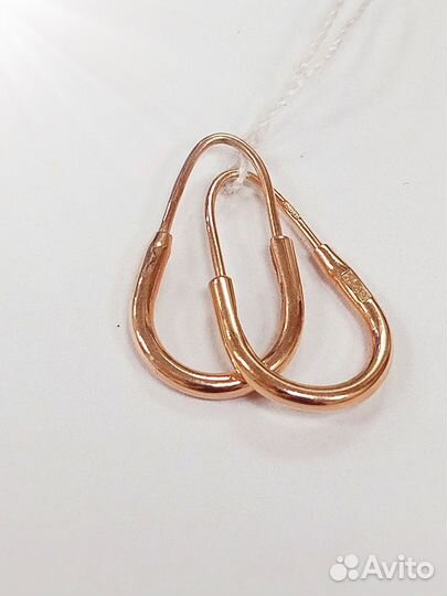 Серьги Золото
