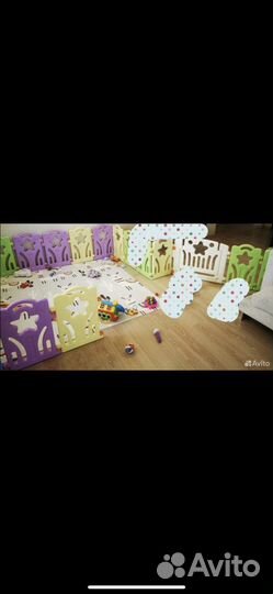 Большой детский манеж