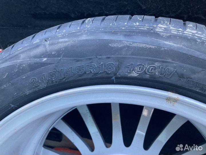 R18 Michelin 4x4 Alpin 245/45, PCD 5x112 DIA 66.5
