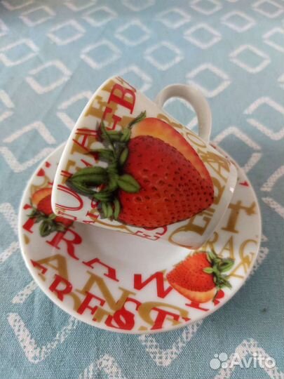 Кофейная пара фарфор