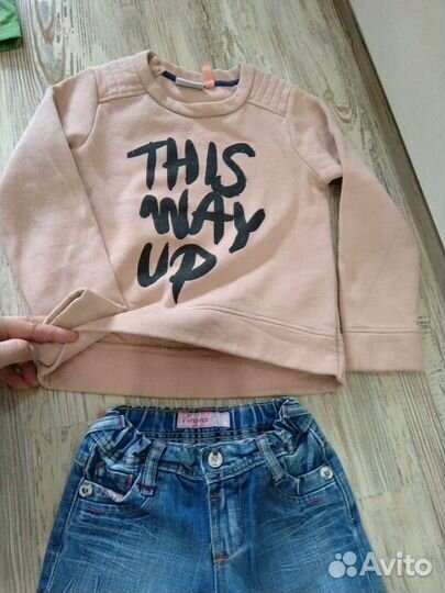 Вещи пакетом для девочки 98-104 и 122-128