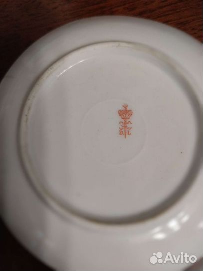 Чайная пара Кузнецовский фарфор