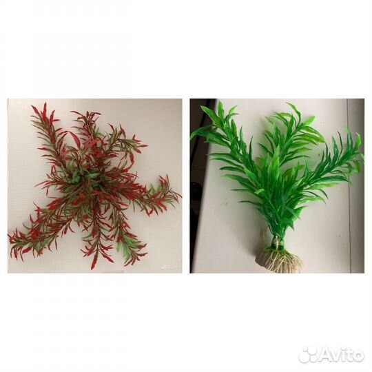 Растения для аквариума пластик