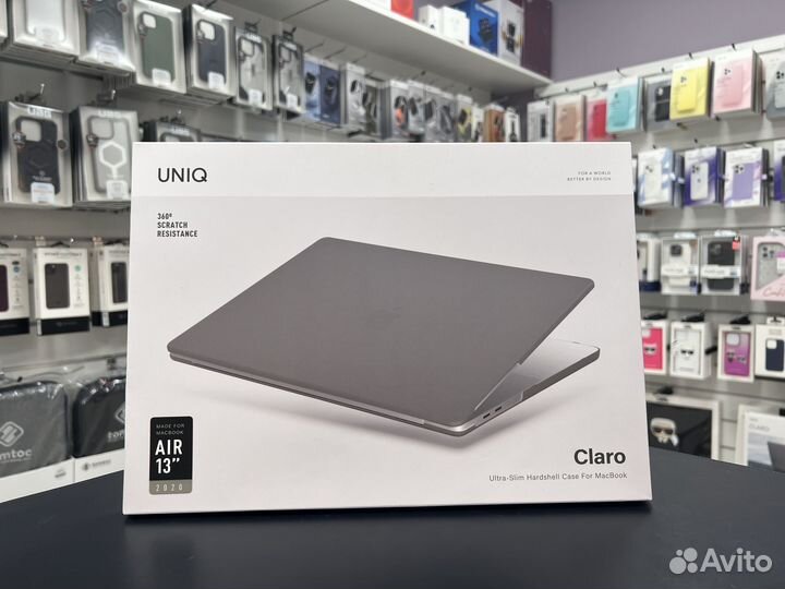 Чехол Uniq husk Pro Claro MacBook Air 13 20г Matte