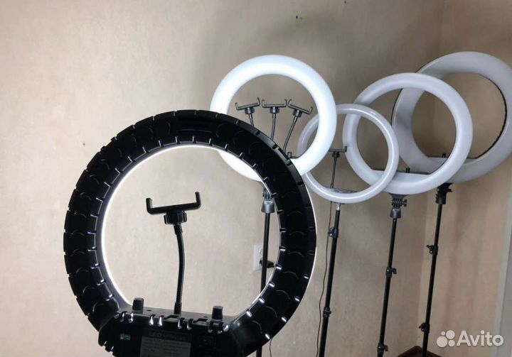 Кольцевая лампа 36 см
