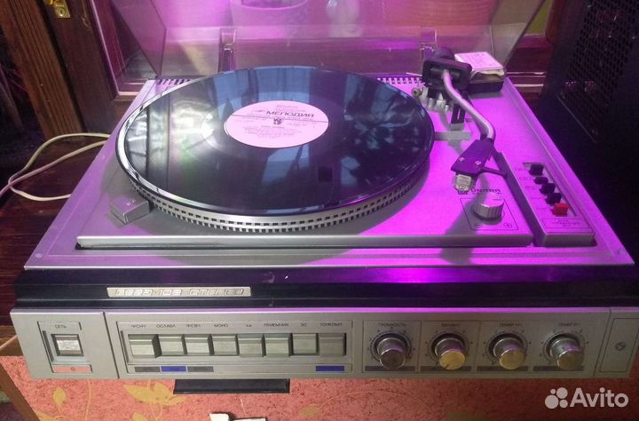 Проигрыватель винила вега 109