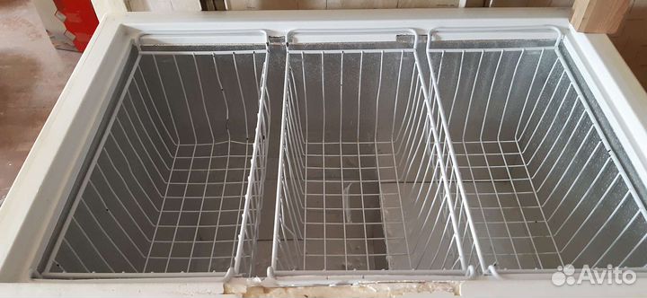 Морозильный ларь с глухой крышкой бу