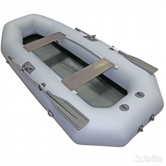 Лодка пвх Муссон S-280 нд надувное дно