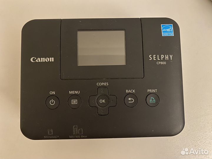 Фотопринтер canon selphy cp800