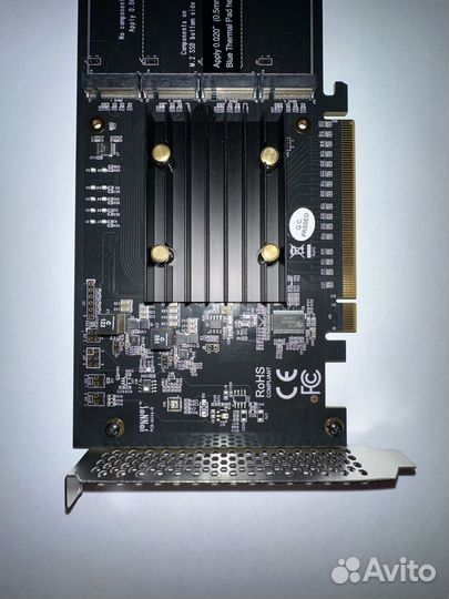 Sonnet M.2 4x4 Silent PCIe Card