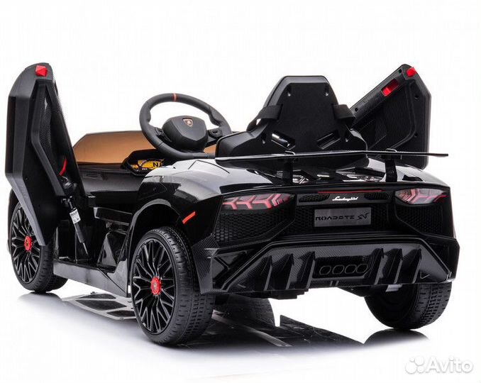 Электромобиль Lamborghini Aventador SV Black
