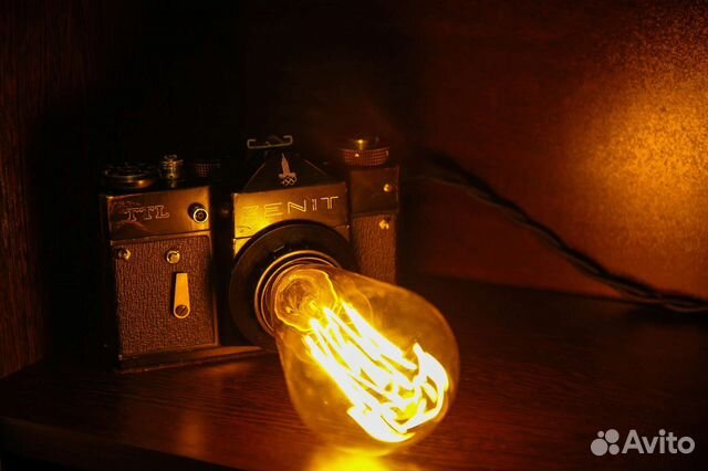 Светильник зенит zenit фотоаппарат ночник бра