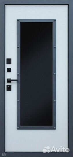 Дверь Олимп с окном и терморазрывом