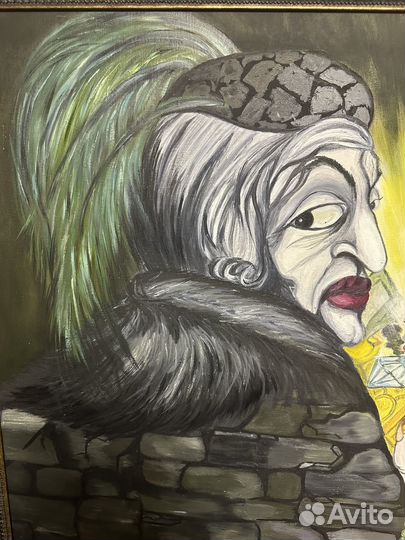 Картина на холсте портрет