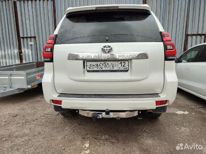 Фаркоп для Тойота Ленд Крузер Прадо150 нержавейка