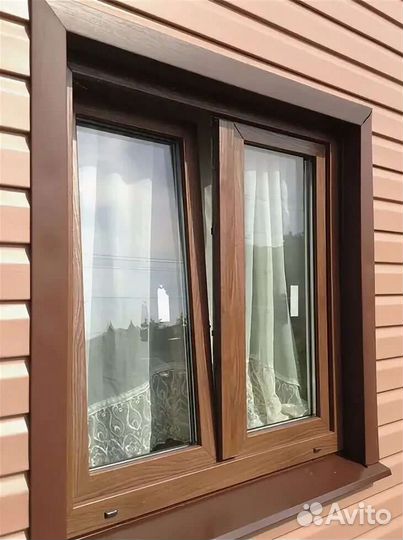 Ламинированные окна и двери