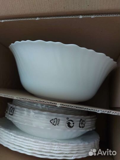 Сервиз Luminarc 19 предметов Франция Новый