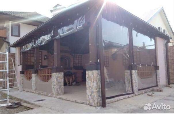 Мягкие окна из пвх пленки / не лопаются