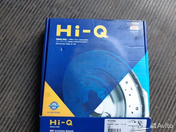 Тормозные диски Renault logan