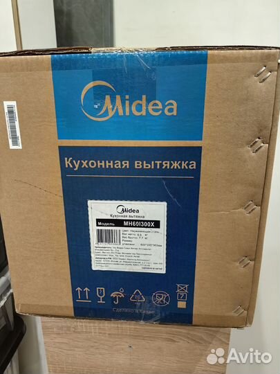 Вытяжка для кухни midea MH60I300X