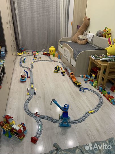 Lego duplo поезда