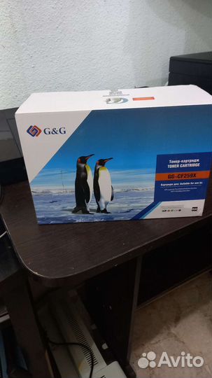 Тонер картридж на hp