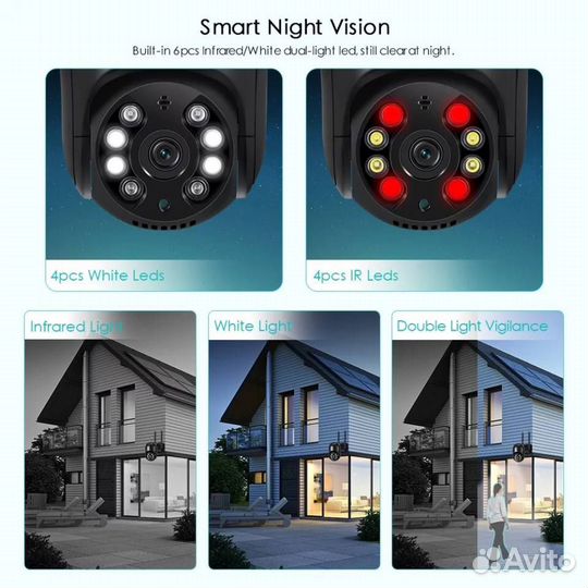 Уличная 2 Mp Wi-Fi камера видеонаблюдения