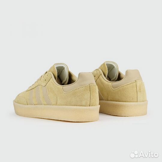 Кроссовки Adidas Samba x Clarks Fieg Beige Olive