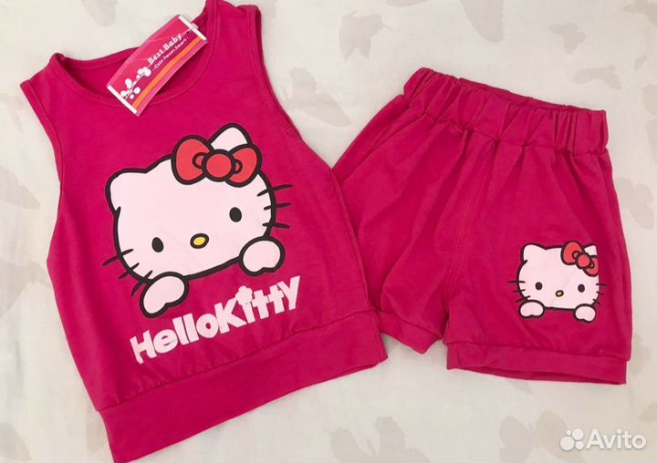 Костюм с шортами hello kitty 116