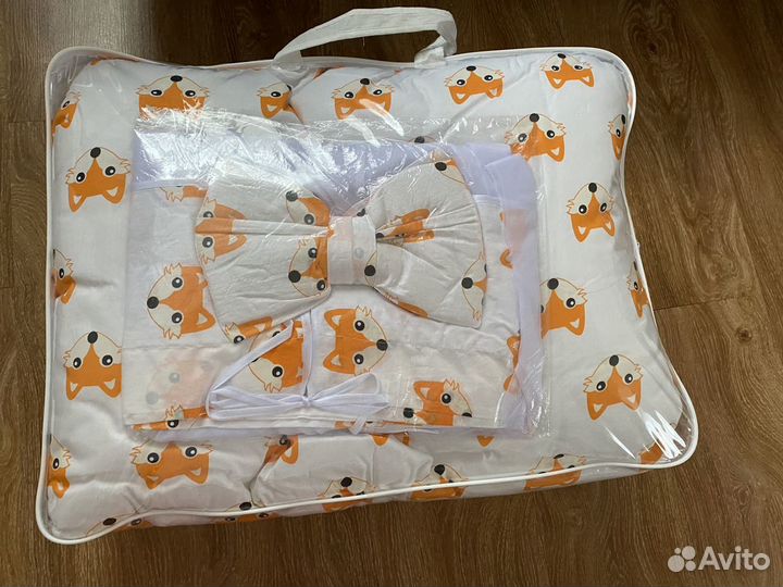 Детское постельное белье в кроватку новое