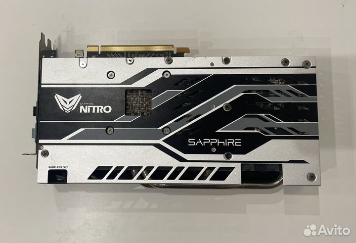 Видеокарта rx580 8gb sapphire nitro +