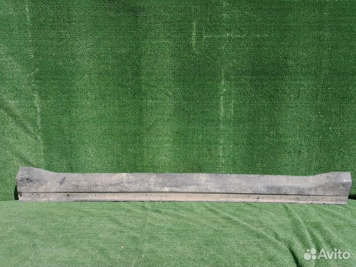 Накладка на порог mitsubishi outlander 2