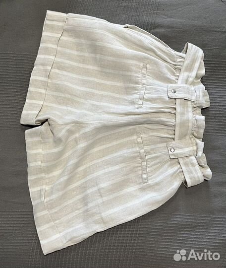 Шорты из льна Mango