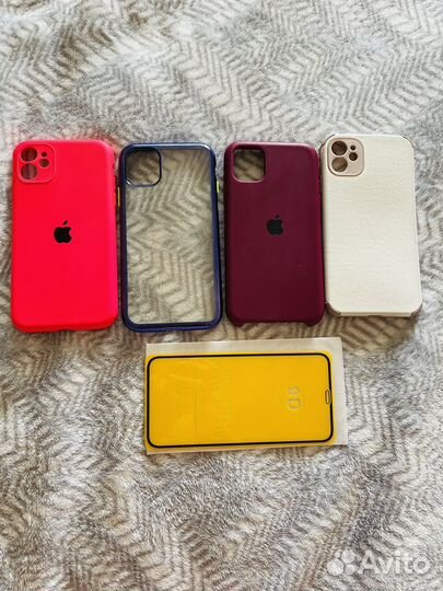 Чехлы и защитное стекло iPhone 11