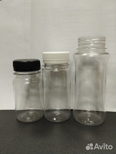 Продам Пэт банки с крышками под хранение