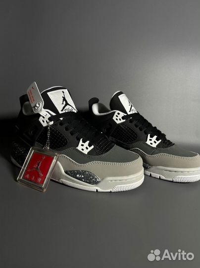 Кроссовки Air Jordan 4 Retro Fear Pack Люкс