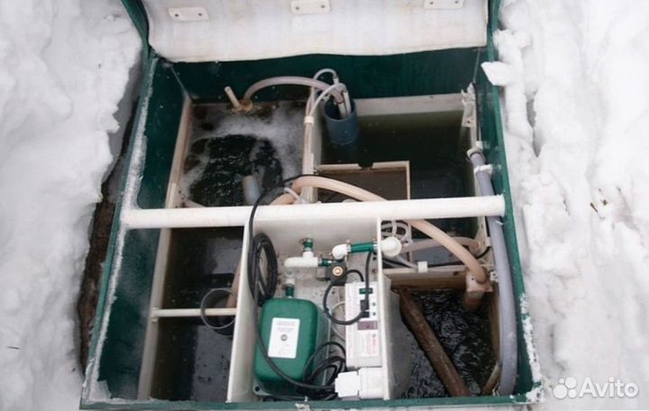 АВТОНОМНАЯ канализация для дачи монтаж за день